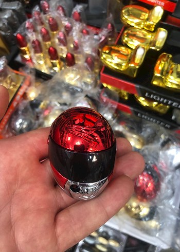 Renkli Motosiklet Kask Çakmak - Görsel 4