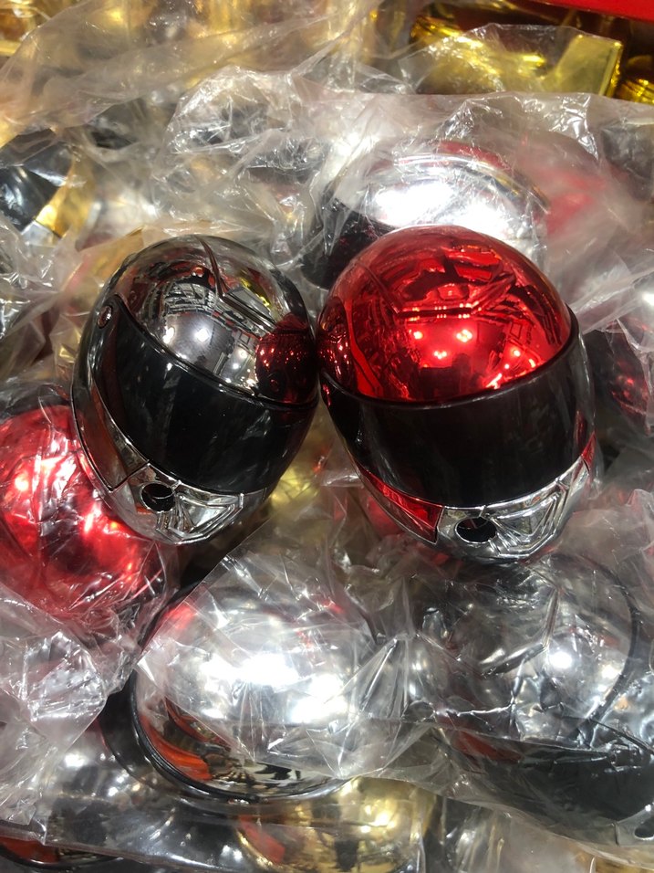 Renkli Motosiklet Kask Çakmak - Görsel 3