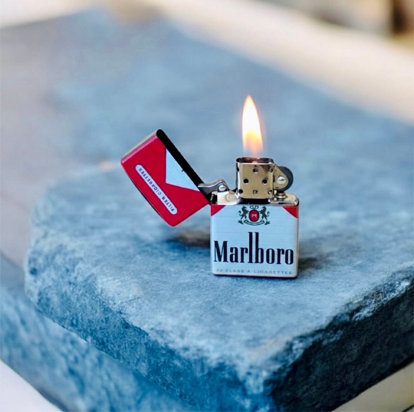 Zippo Çakmak Modeli Marlbora - Görsel 3