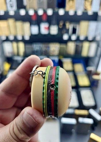 Hello Kitty Hamburger Çakmak Anahtarlık - Görsel 5