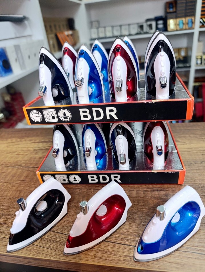 BDR Renkli Mini Ütü Şekilli Çakmak - Görsel 3