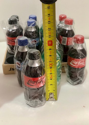 Renkli İçecek Şişeleri Pepsi Cola Çakmak - Görsel 6