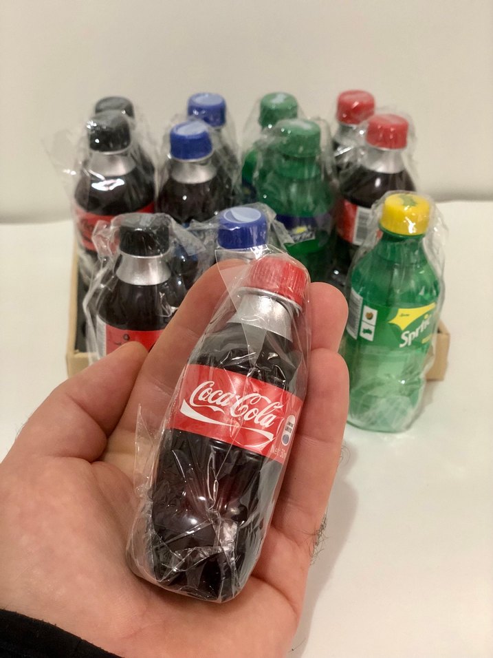 Renkli İçecek Şişeleri Pepsi Cola Çakmak - Görsel 3