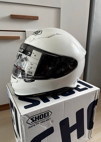 Shoei nxr beyaz m beden - Görsel 2