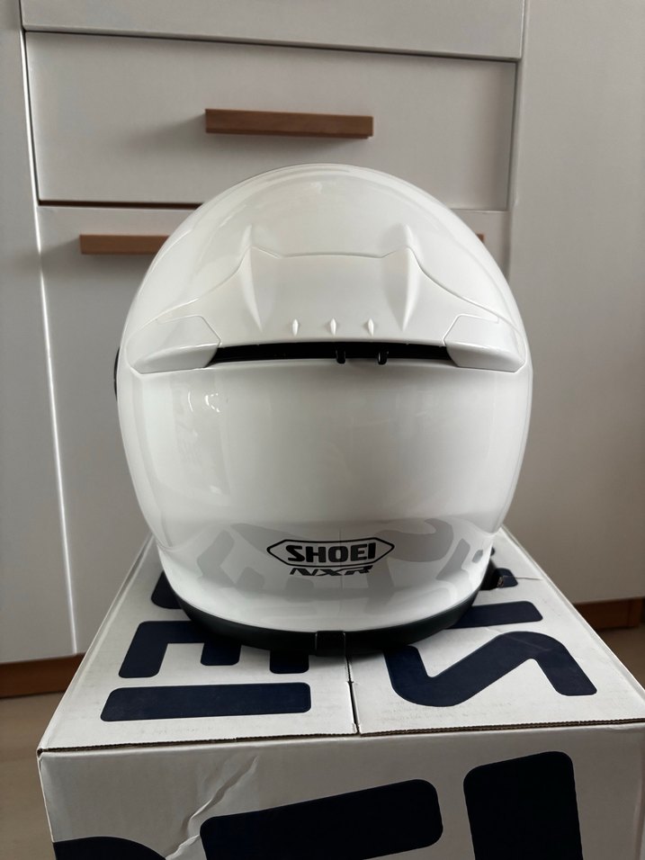 Shoei nxr beyaz m beden - Görsel 3