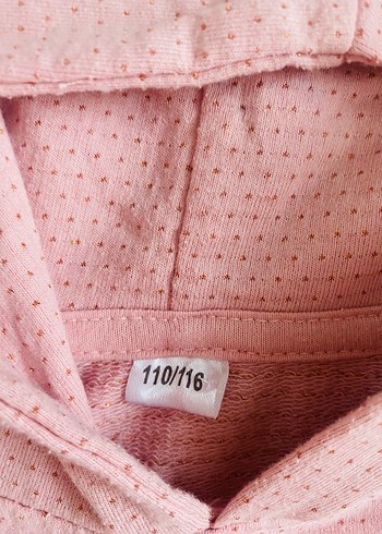 Kız Çocuk Pembe Kapüşonlu Eşofman Takımı - Görsel 6