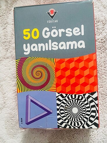 TÜBİTAK yayınları görsel yanılsama oyunu