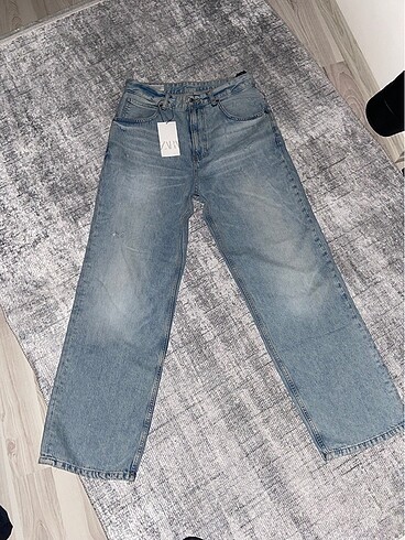 Sıfır etiketli zara baggy jean