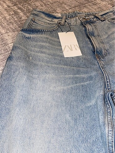 Zara Sıfır etiketli zara baggy jean
