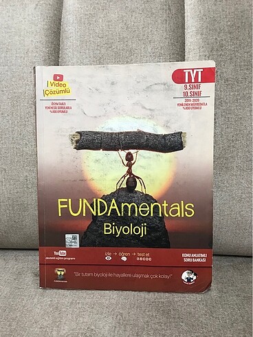 Fundamentals Biyoloji TYT Konu Anlatımlı Soru Bankası