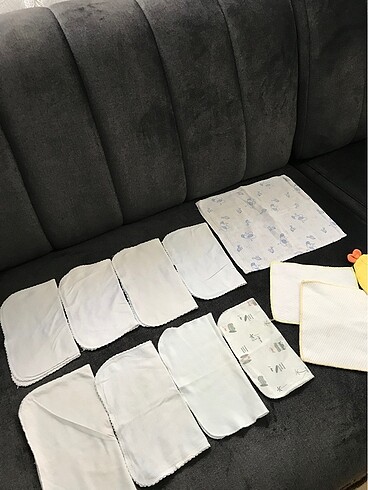 11 Adet Mendil & Şapka - Görsel 4