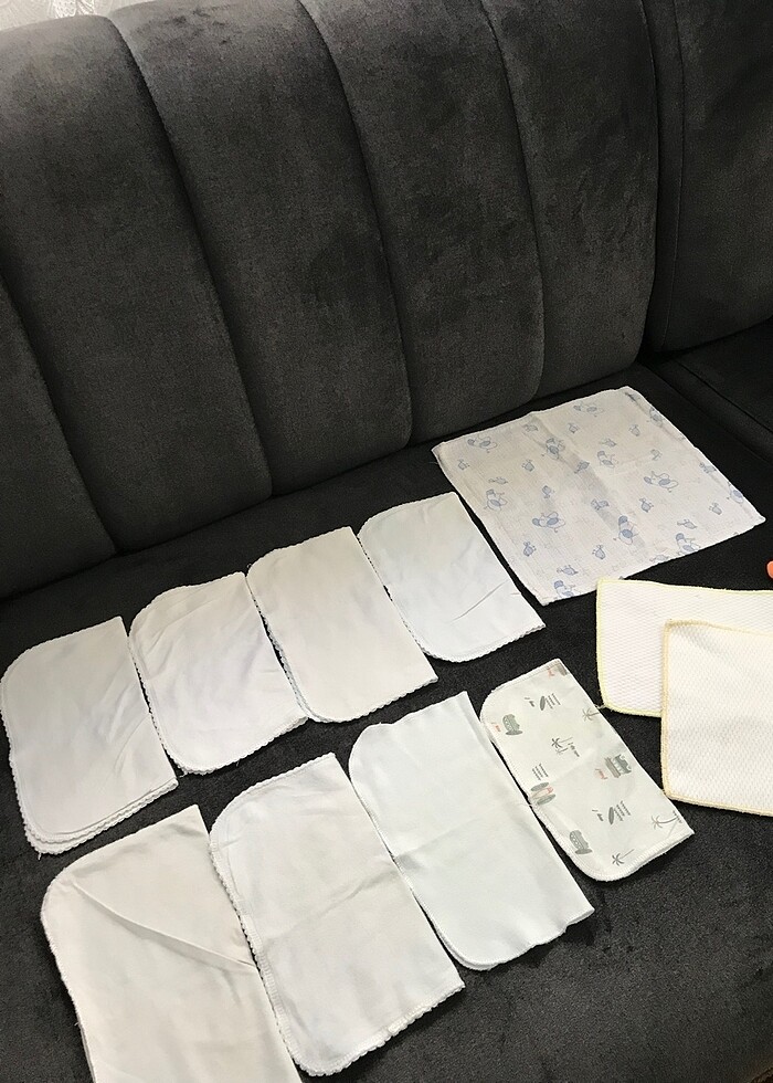 11 Adet Mendil & Şapka - Görsel 4