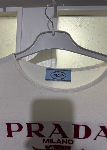 Prada Beyaz Uzun Kollu kazak - Görsel 4