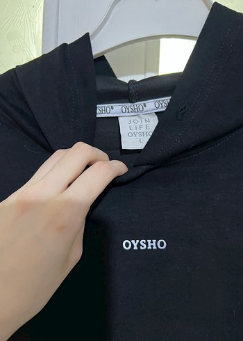 Siyah Kapüşonlu Kadın Sweatshirt - Görsel 2