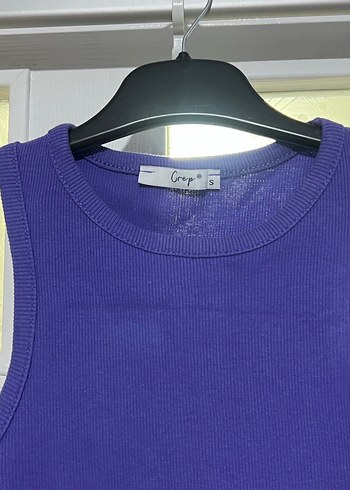 Kadın Mor  Kolsuz Atlet - Görsel 2