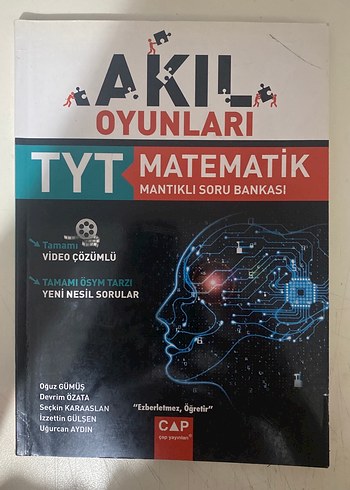TYT Matematik Mantıklı Soru Bankası - Akıl Oyunları ÇAP