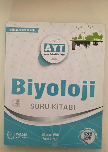 AYT Biyoloji Soru Kitabı Palme Yayınları