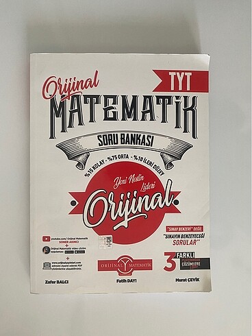 Orijinal TYT Matematik