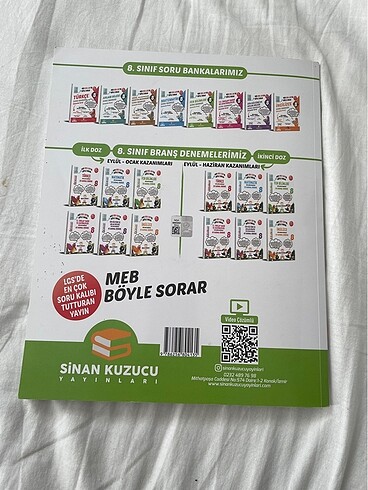 SİNAN KUZUCU YAYINLARI FEN 8.SINIF 2.FOTOĞRAFTAKİ YERE KADAR ÇÖZ