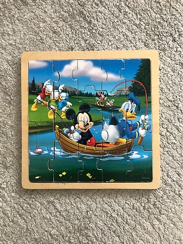 Mickey Mouse Ahşap Puzzle