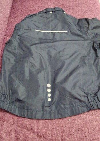 Erkek Çocuk Gri Fermuarlı Ceket - Görsel 2