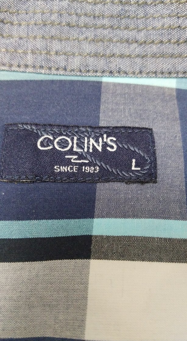 Erkek Mavi Kareli Kısa Kollu Gömlek - Görsel 3