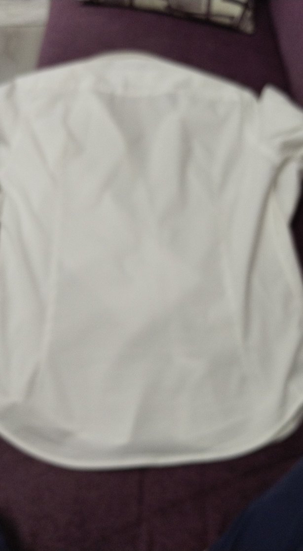 Beyaz Erkek Uzun Kollu Ofis Gömleği - Görsel 5