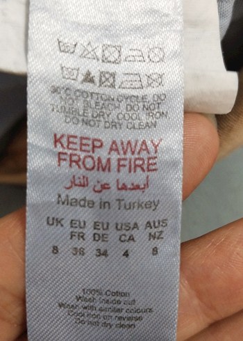 Kadın Mavi Bol Kesim hamile   Denim Pantolon - Görsel 6