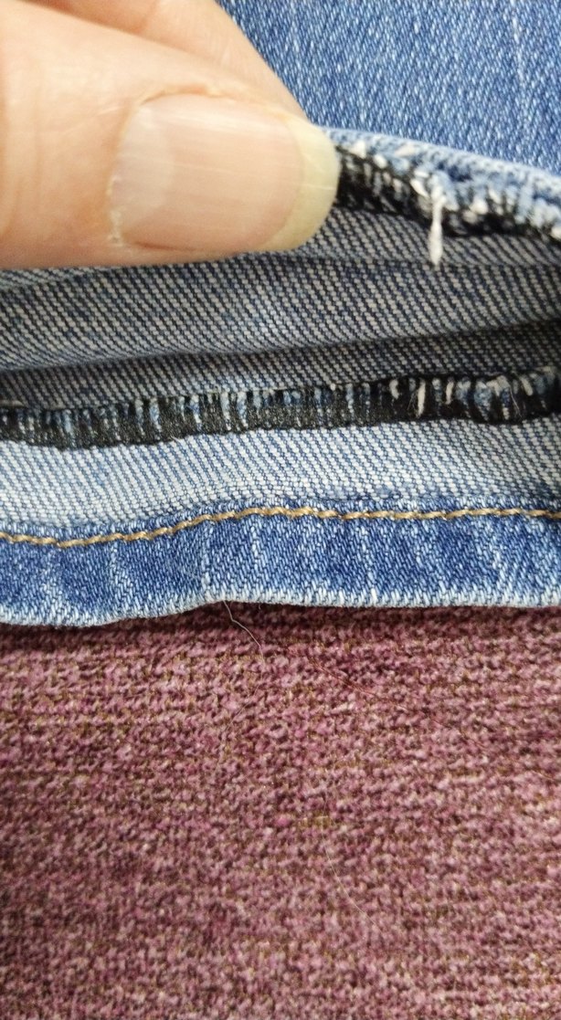 Kadın Mavi Midi Boy Slim Denim Jean - Görsel 3