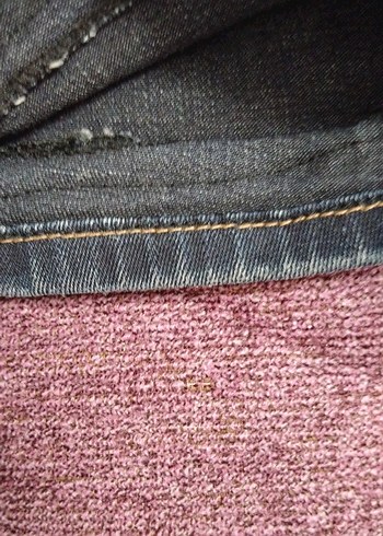 Gri Kadın Midi Boy Kot Pantolon - Görsel 3