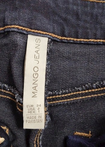 Gri Kadın Midi Boy Kot Pantolon - Görsel 4