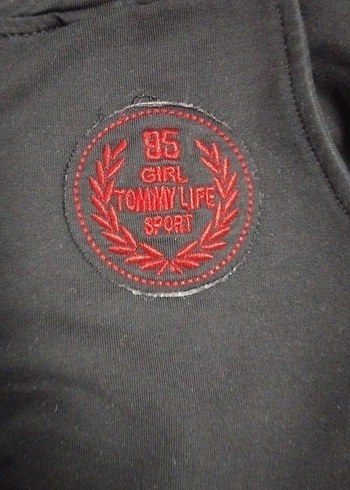 kadin Siyah Rahat Kesim Eşofman Altı - Görsel 2