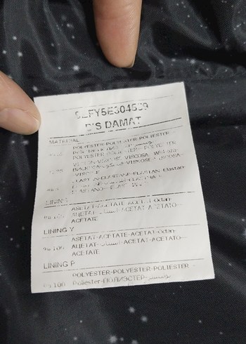 Düğmeli Gri Erkek Yelek - Görsel 5