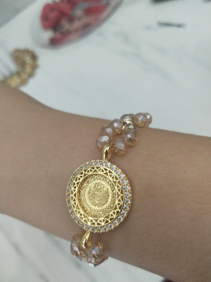 Kadın bileklik ışıltılı taşlı - Görsel 2