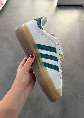 Adidas Beyaz Platform Spor Ayakkabı gazelle