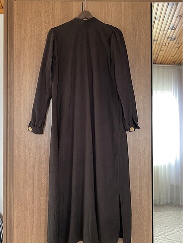 Diğer Hiç kullanılmamış fitilli kadife düğmeli elbise