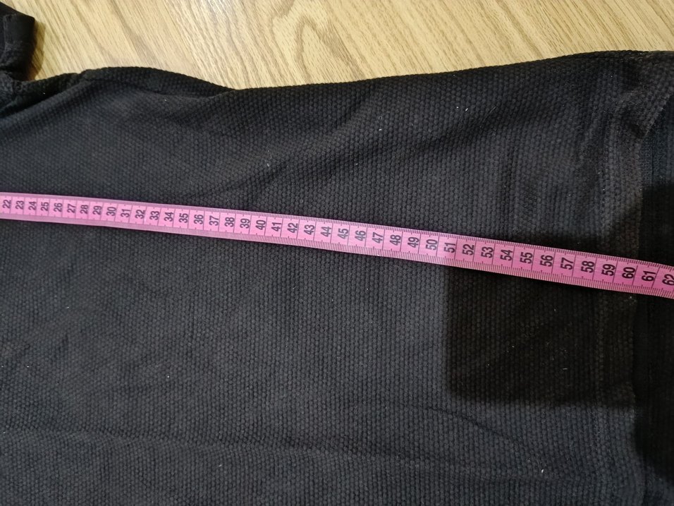 Erkek Siyah Düğmeli Polo Tişört - Görsel 4