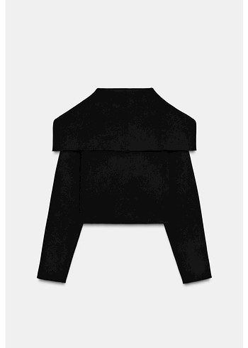 Zara örme kruvaze blazer ceket düğmeli - Görsel 5