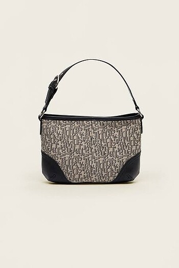 Stradivarius stradivarius monogram kol çantası