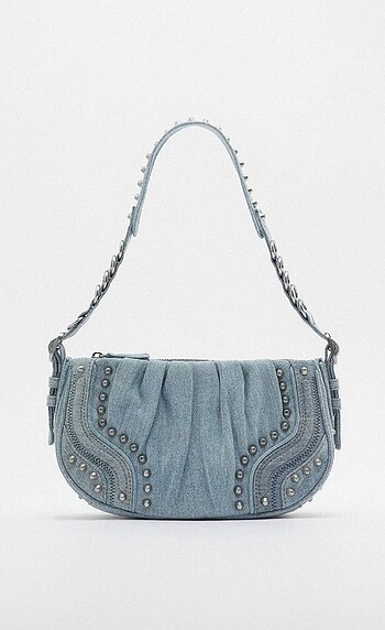 Zara zımbalı mini city çanta y2k vintage viral