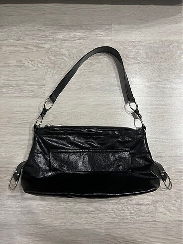 Bershka unibag büyük çanta vintage y2k goth grunge