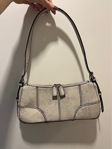 Zara çatlak desenli çanta y2k vintage