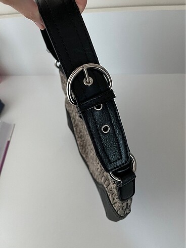 Stradivarius Stradivarius monogram çanta y2k vintage
