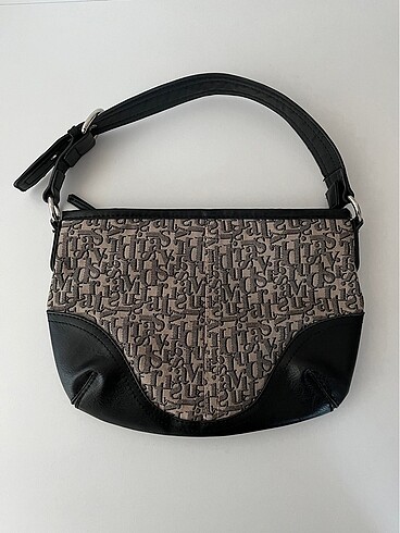 Stradivarius monogram çanta y2k vintage