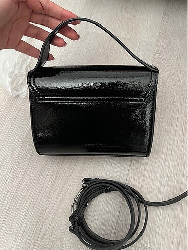 Beden Mango mini city tote çanta şık