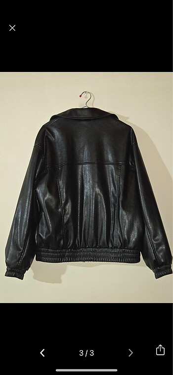 xs Beden siyah Renk Zara suni deri bomber ceket y2k vintage oversize