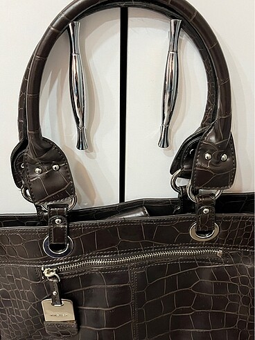 Beden nine west y2k vintage çanta grunge charmlı