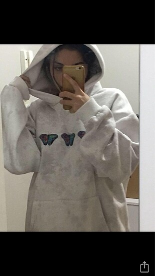 Boohooman kelebekli sweat