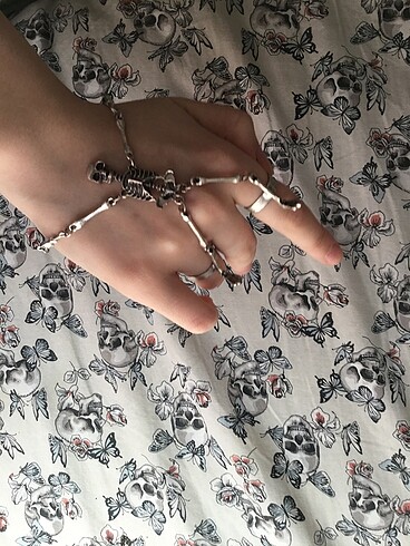 Iskelet yüzük-bileklik - Görsel 2