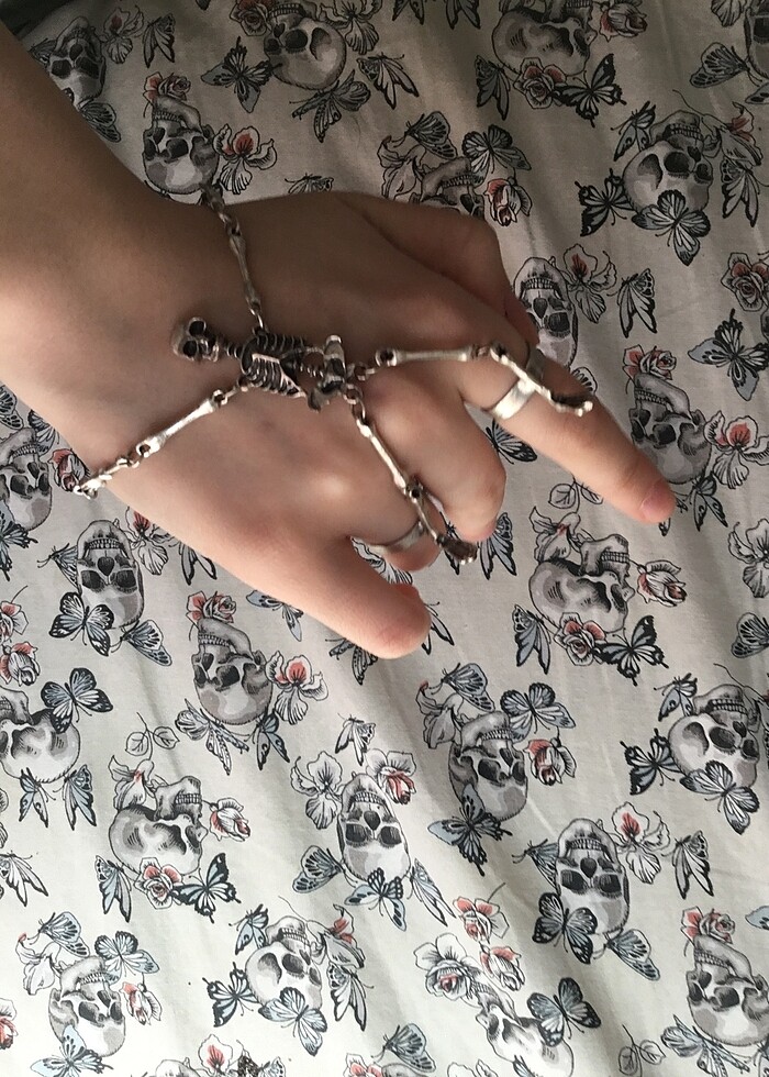 Iskelet yüzük-bileklik - Görsel 2